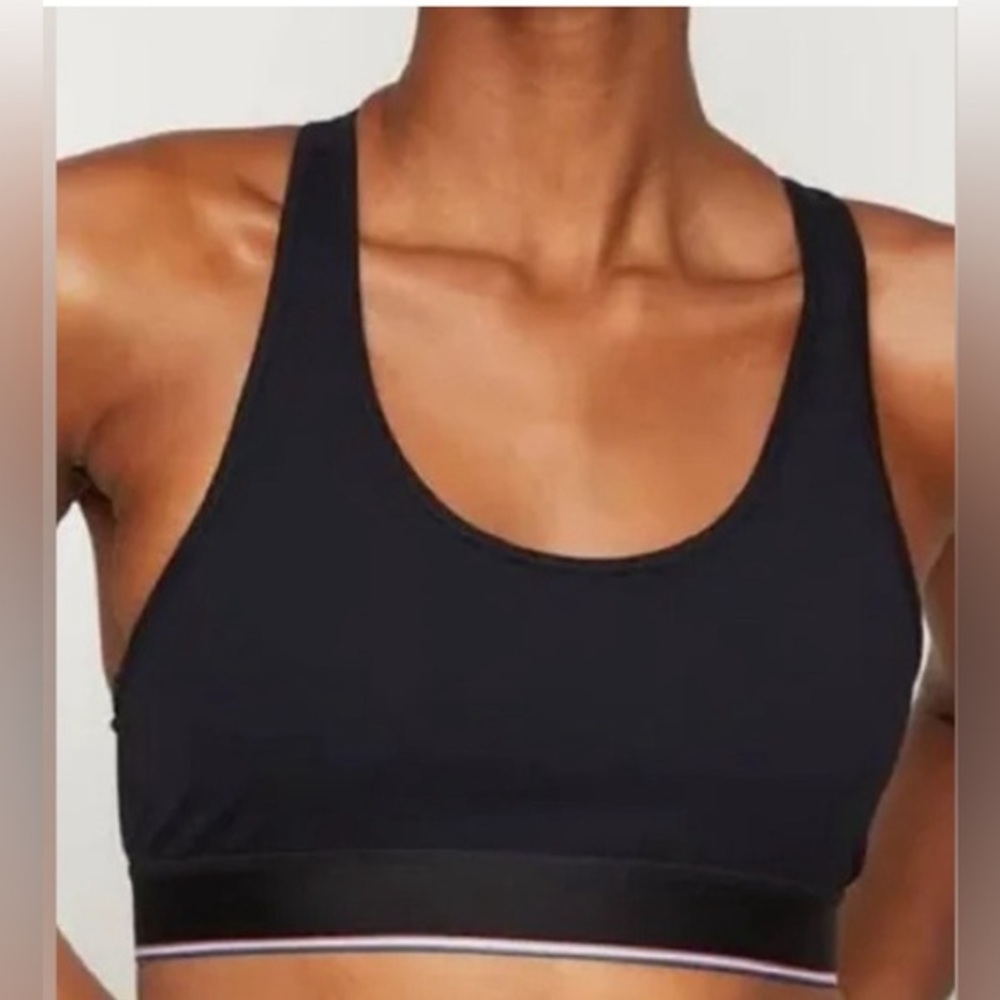 Fourlaps Circuit Sports Bra activewear bra workout Black‎ size XL